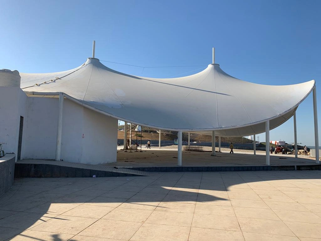 Diu tensile structure, Ekra Decor &mdash; photograph 5